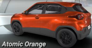 Atomic Orange TATA Punch CNG top model